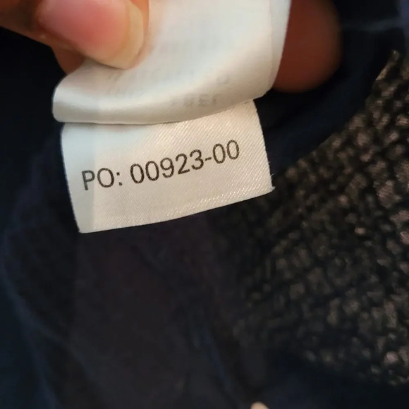 Outerknown Women's Blouse Top M Blue Gauzy Organic Cotton Short Sleeves V-Neck - Picture 7 of 12